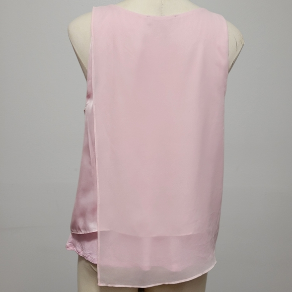 Robert Rodriguez pink mixed media tank size medium - Picture 4 of 7